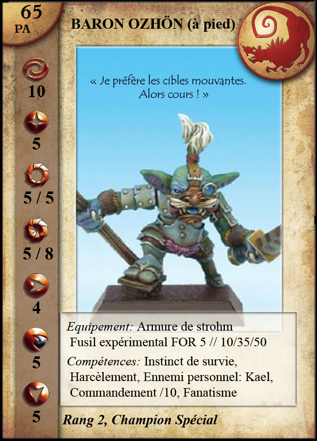 Baron Ozhön (à pied)